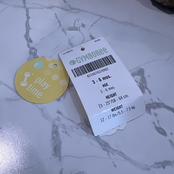 Gymboree Brown Corduroy Casual Bottoms with Pocket Lion NWOT 3-6M - Picture 6 of 6